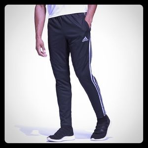 3 Adidas Large Soccer Tiro 19 Pants.